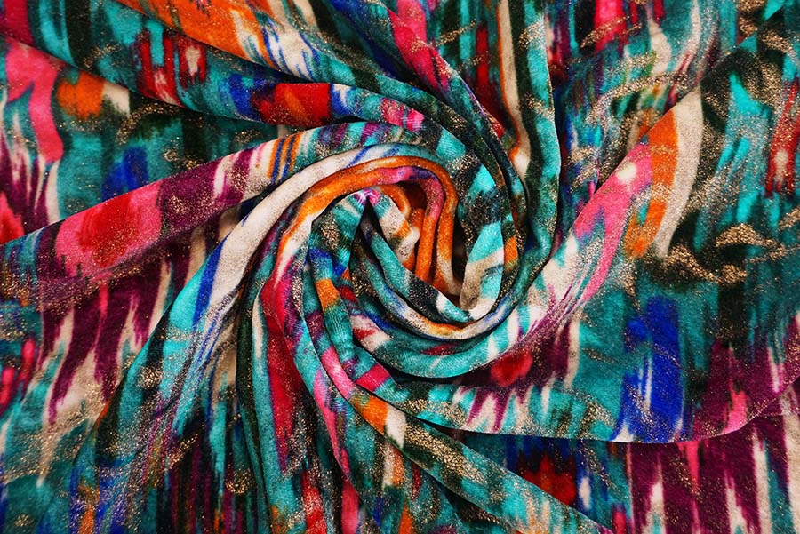 03 COUTURE VELLUTI STAMPATI EMPOLI.108.A310 VISCOSA