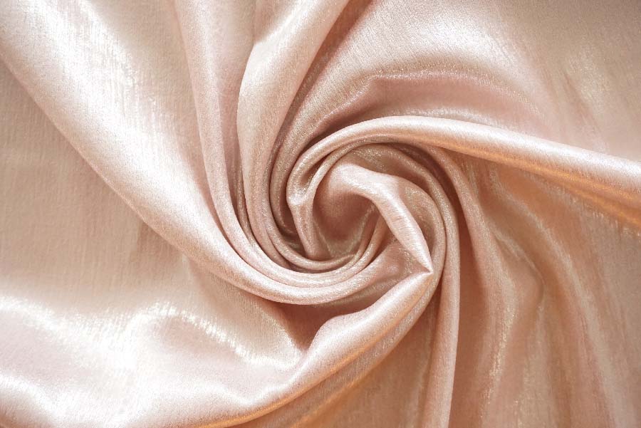 Laminated polyester satin